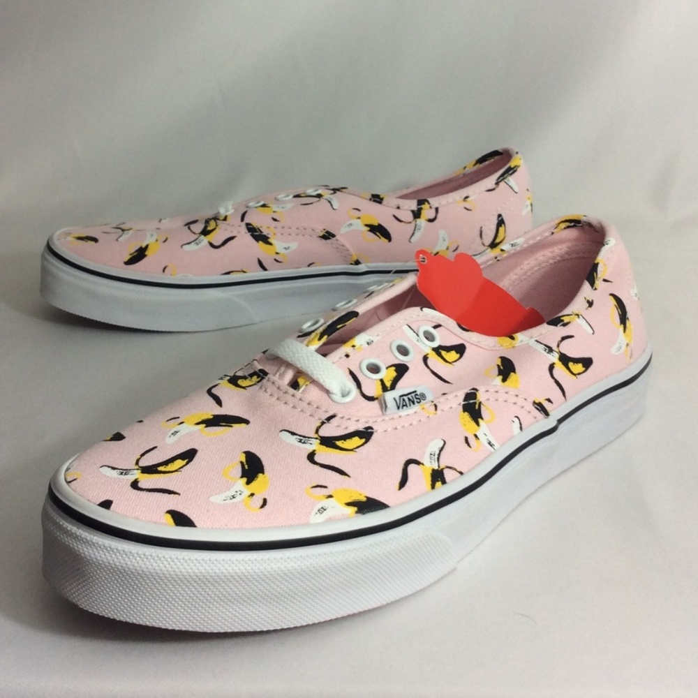 NWT Vans Authentic Bananas Kids Unisex Sneakers